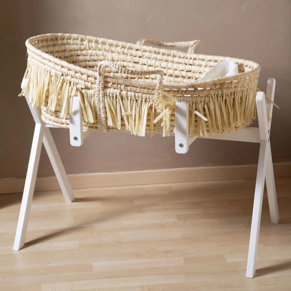 CHILDHOME Alcofa com colchão cor natural