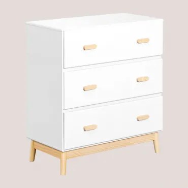 Cómoda 80x40 Cm Em Mdf Tom Branco - Sklum