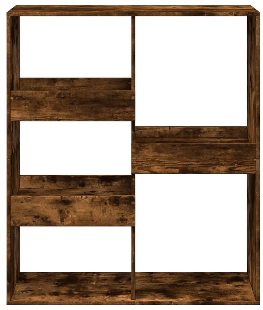 Estante/divisória 100x33x115 cm cor carvalho fumado