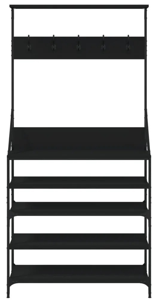 Conjunto de Entrada - Bengaleiro c/ arrumação de calçado 90x34x184 cm