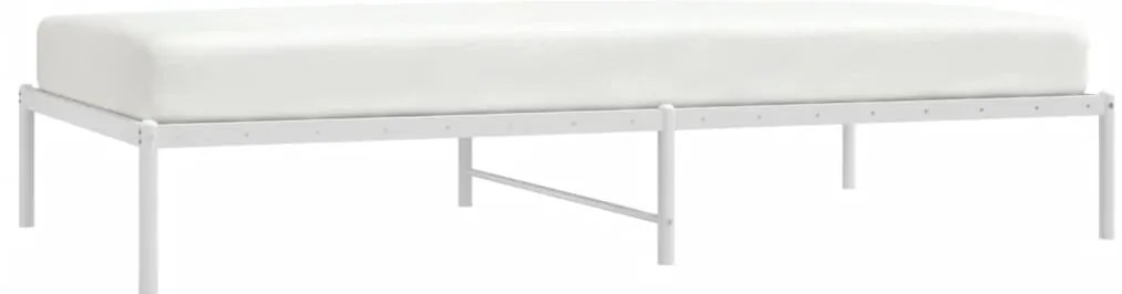Estrutura de cama 107x203 cm metal branco