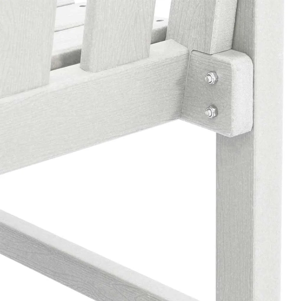 Cadeiras de Jantar vidaXL 4 pcs Brancas 65,5x55,5x88 cm HDPE