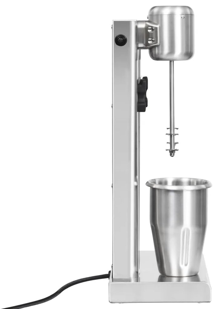 Misturador para batidos com copos duplos aço inoxidável 2 L