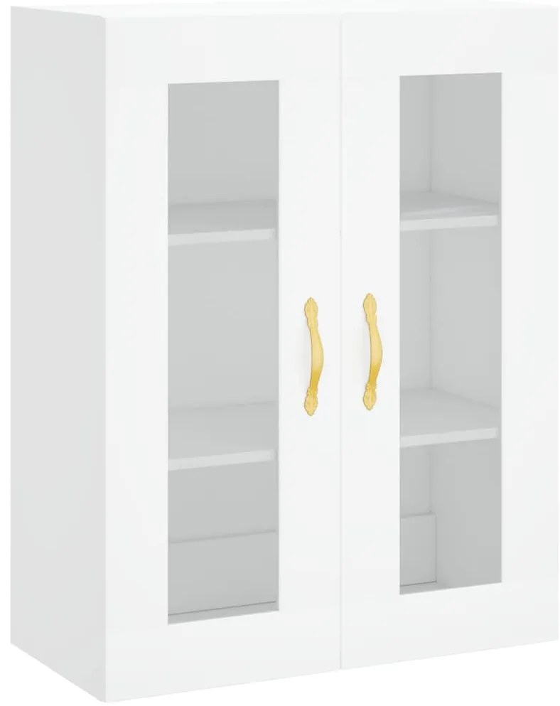 Armário alto 69,5x34x180 cm derivados de madeira branco