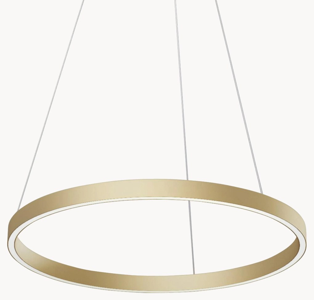 Candeeiro suspenso LED grande Rim