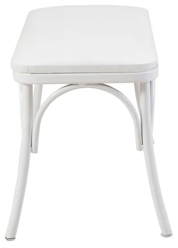 Conjunto de Mesa e Cadeiras Oliver – Branco – Mesa: 120x75x75 cm, Cade