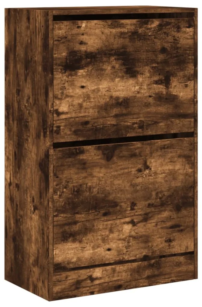 Sapateira 60x34x96,5 cm derivados de madeira carvalho fumado
