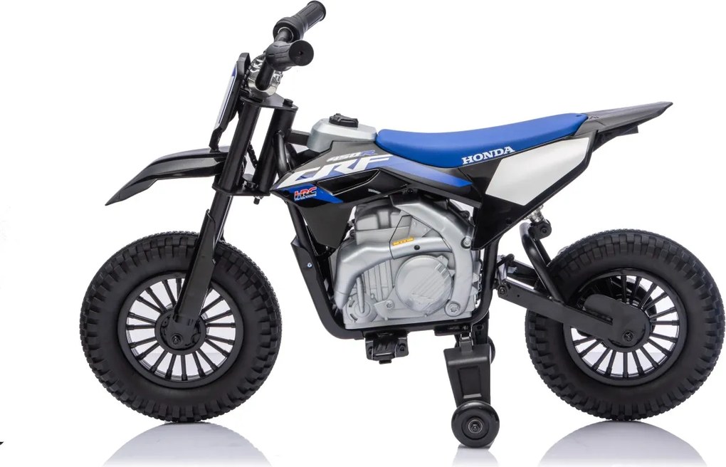 Mota eletrica bateria 12V para Crianças HONDA CFR450R Preta