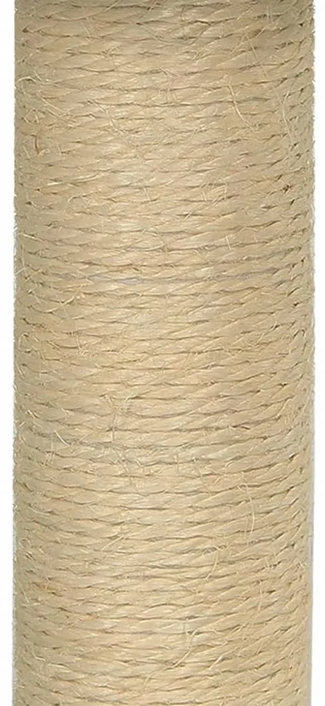 Árvore para gatos com poste arranhador sisal 74 cm cinzento