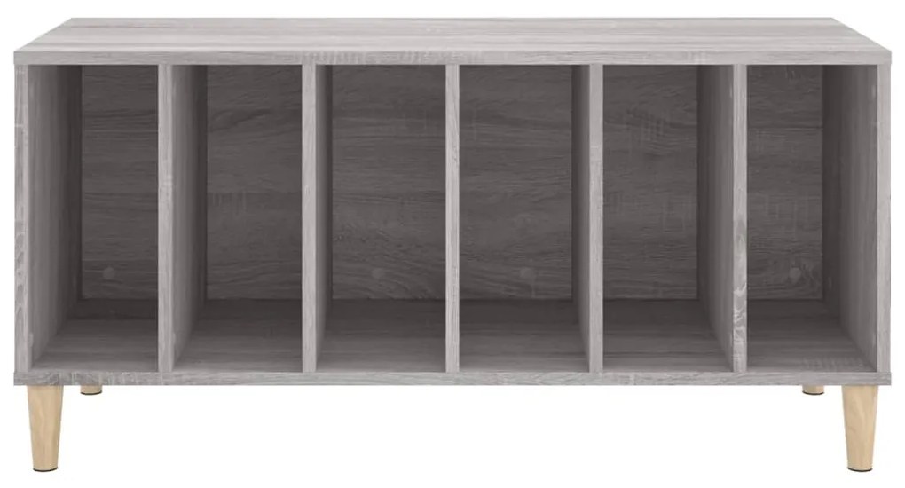Armário p/ discos 100x38x48cm derivados madeira cinzento sonoma