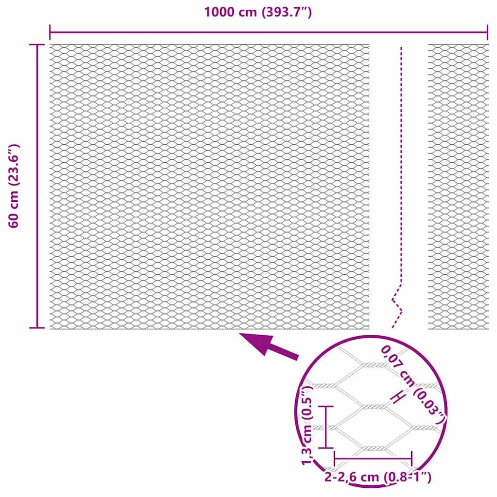 Postes de Cerca vidaXL 5 pcs Canal em U Verde 100 cm de Aço