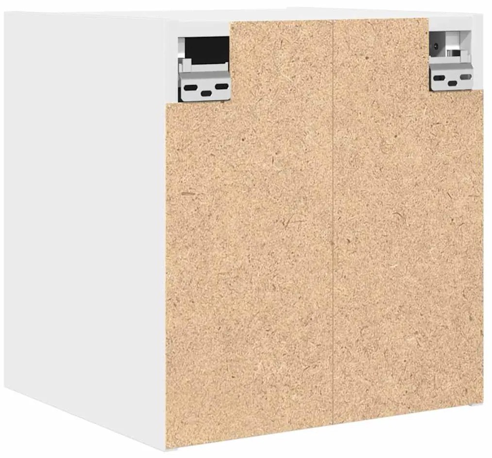 Mesas de cabeceira de parede 2 pcs 38x34x40cm branco