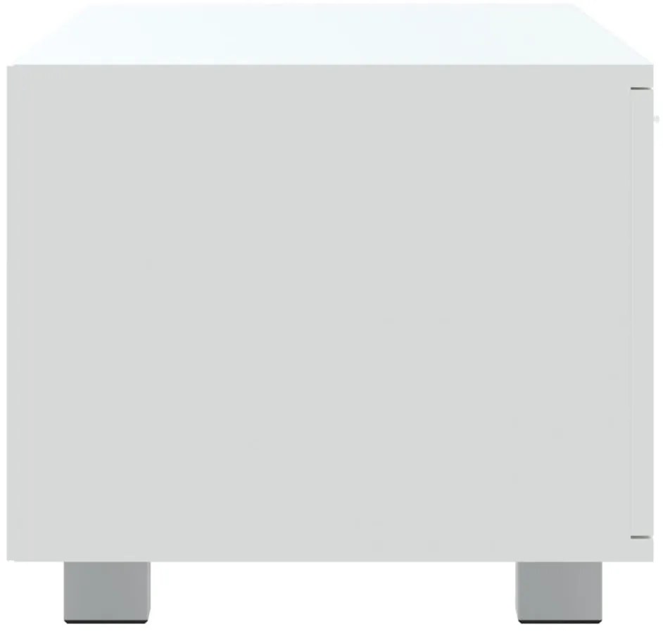 Móvel de TV 140x40,5x35 cm derivados de madeira branco