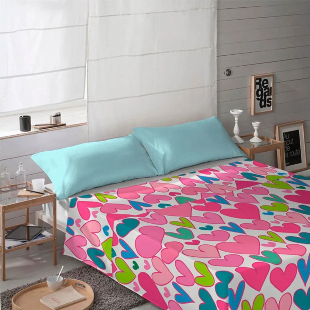 Lençol de cima Icehome Foraning - Cama de 90 (160 x 270 cm)