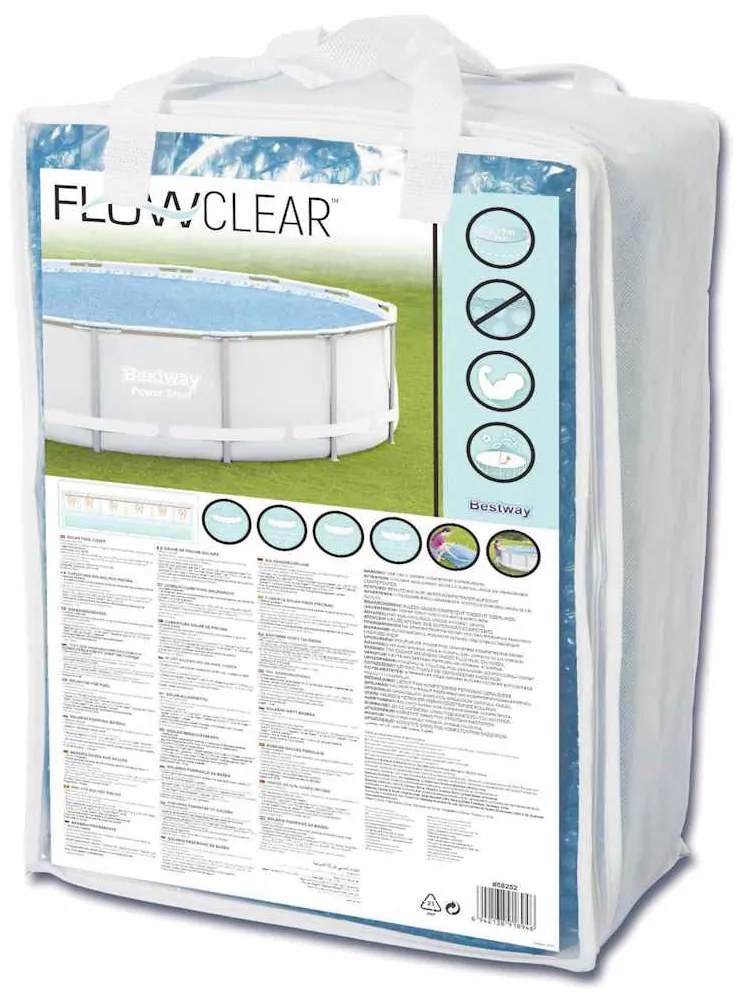 Cobertura de piscina solar Flowclear 427 cm