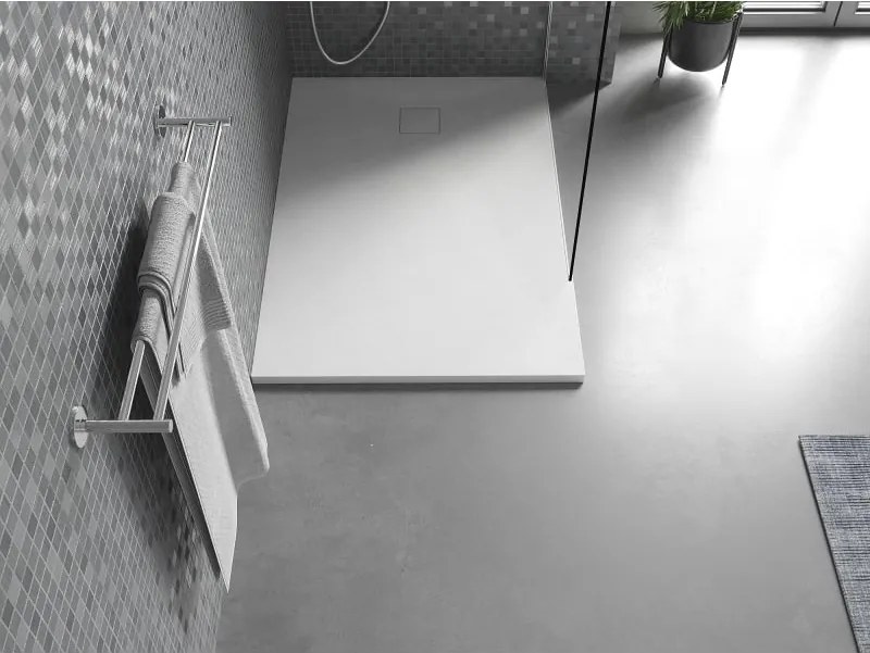 Mexen Bert base de duche retangular SMC 90 x 80 cm, branco - 4K108090