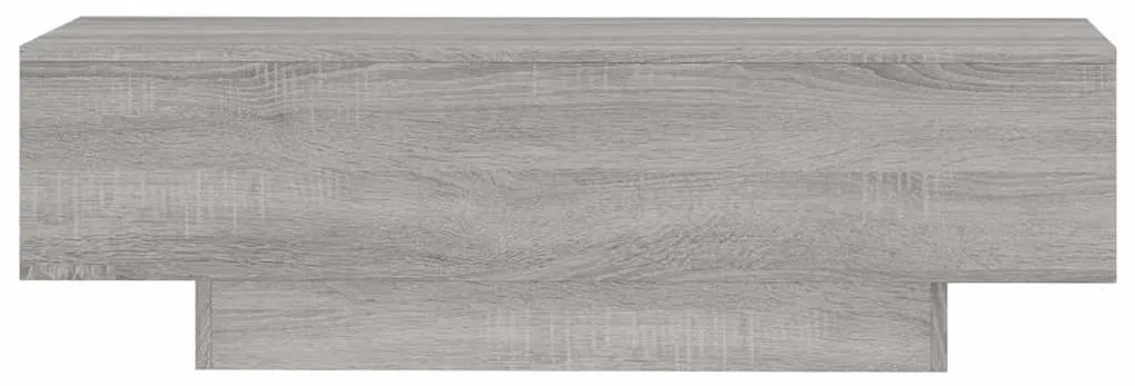 Mesa de centro 100x49,5x31 cm derivados de madeira cinza sonoma