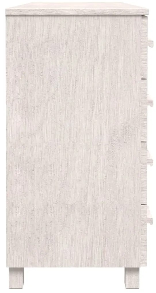 Aparador HAMAR 113x40x80 cm pinho maciço branco