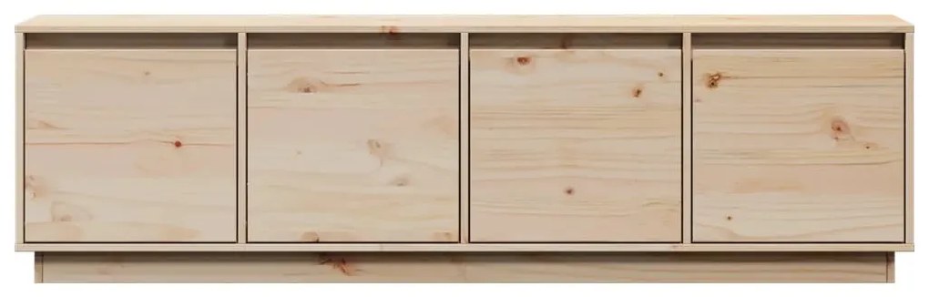 Móvel de TV 156x37x45 cm madeira de pinho maciça