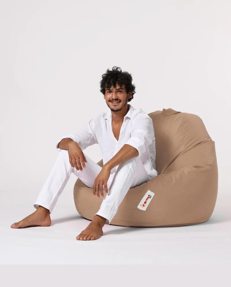 Puff de Jardim Premium XXL – Vison – 130x115x39 cm | Tribo Home