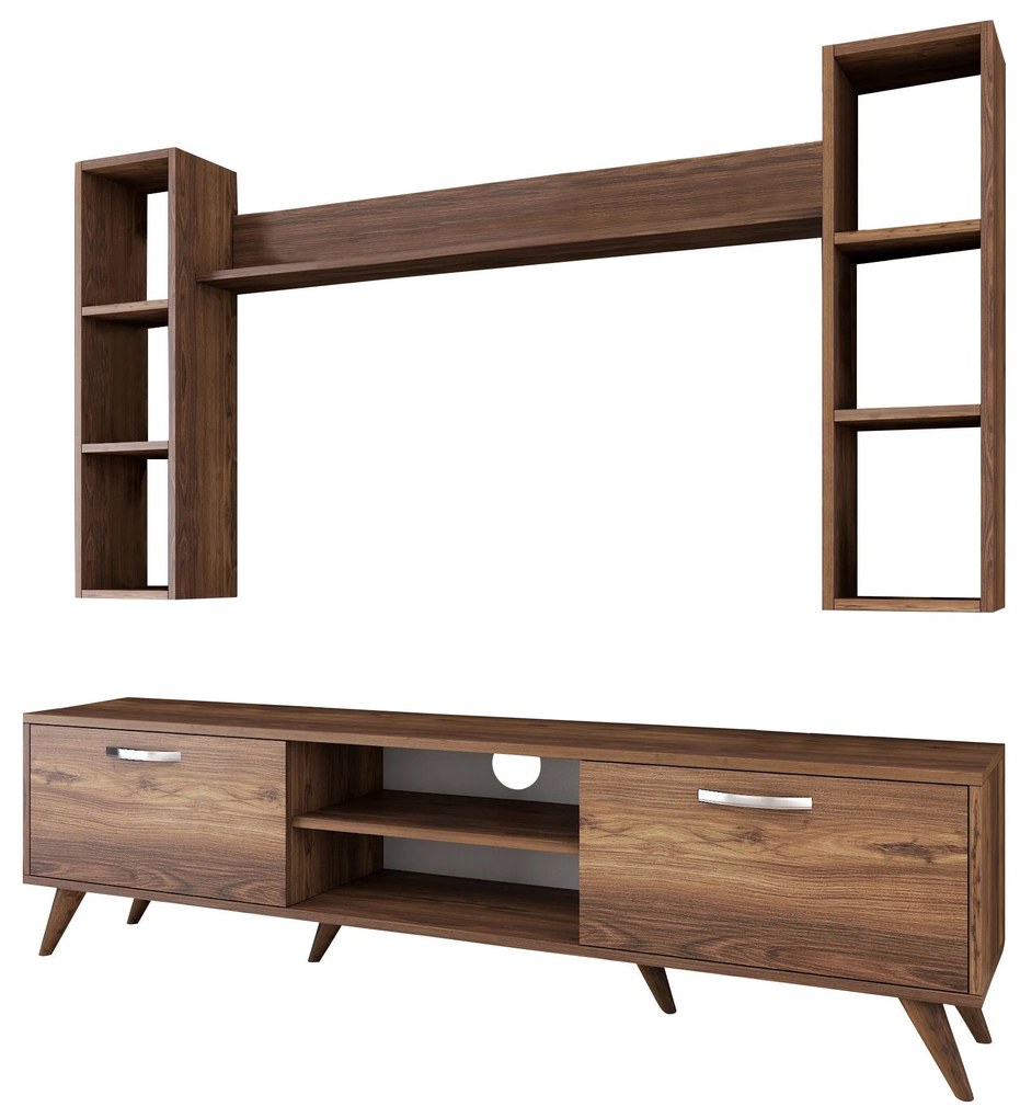 Unidade de TV M5 – Nogal – 180x48,6x35 cm