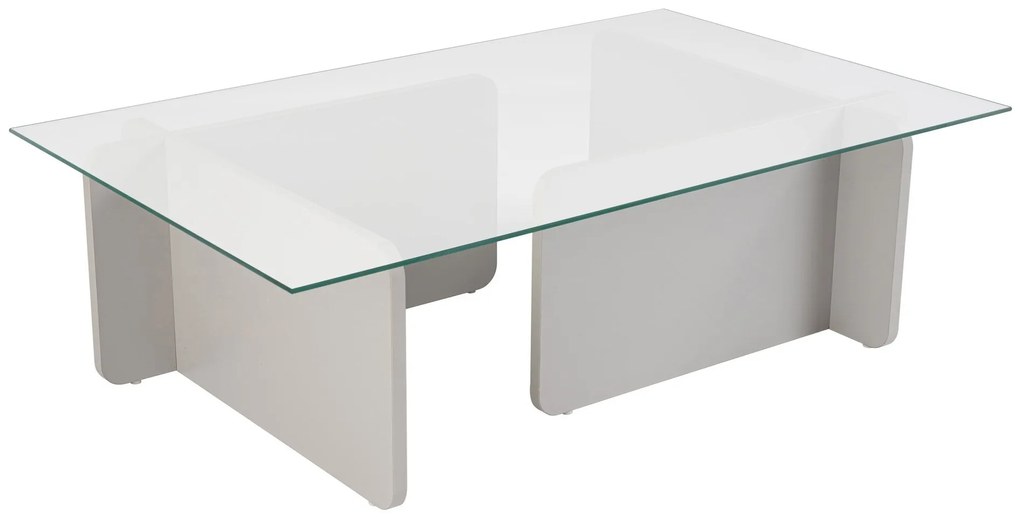Mesa de Centro Flavio – Cinza – 105x30x65 cm