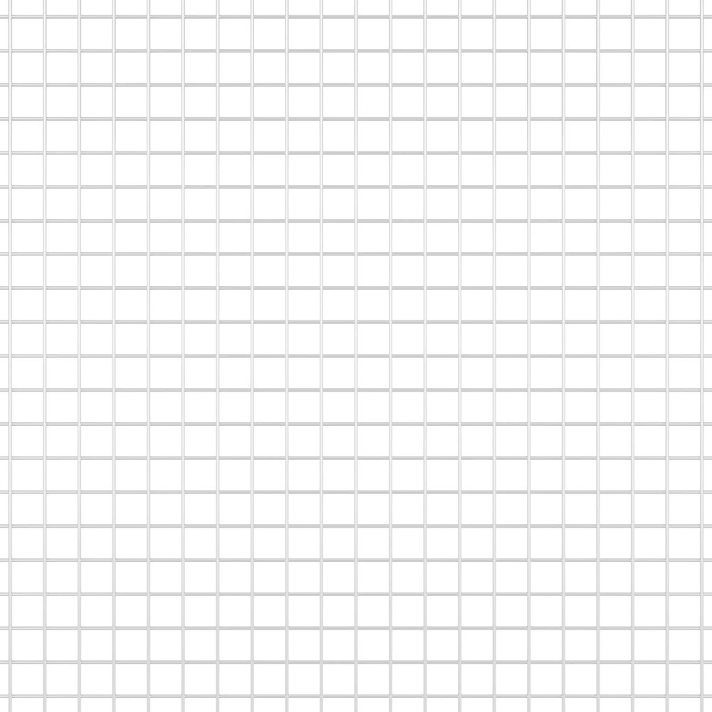 Cerca de Arame Soldado com 5 Postes em U Prateada 0.6x10 m Aço