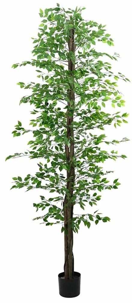 Planta de Ficus artificial 2016 folhas 300 cm verde