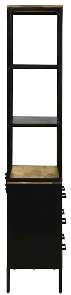 Highboard vidaXL 70x35x180 cm Madeira Sólida Mango Rústica