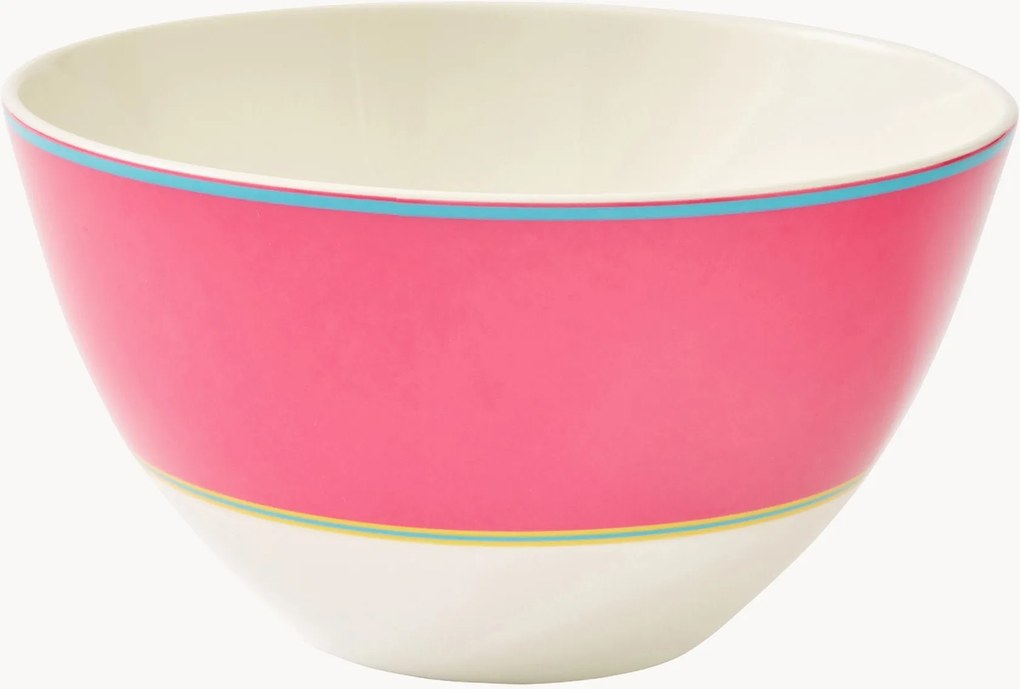 Taças em porcelana fina Calypso Pink, conjunto de 4