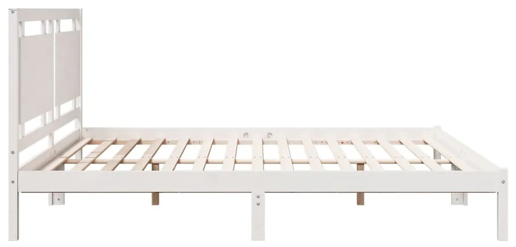 Cama extra longa sem colchão 200x220 cm madeira maciça