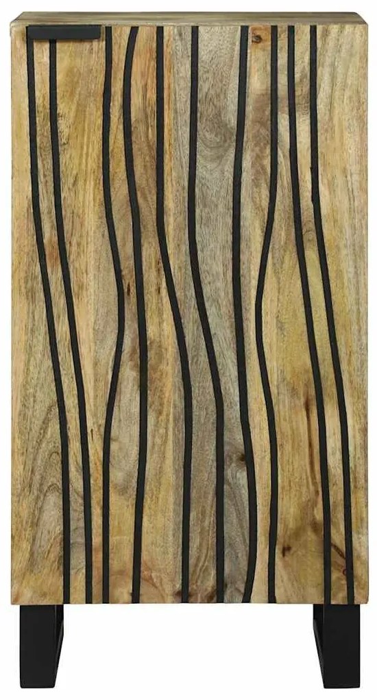 Aparador - 40 x 33,5 x 75 cm - Madeira de manga maciça