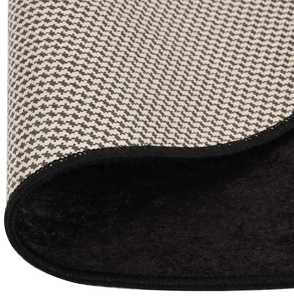 Tapete lavável antiderrapante φ120 cm antracite