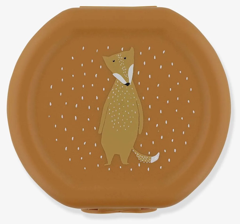 Caixa para lanche com clipe Trixie  laranja