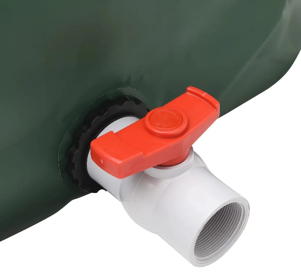 Depósito de água dobrável com torneira 100 L PVC