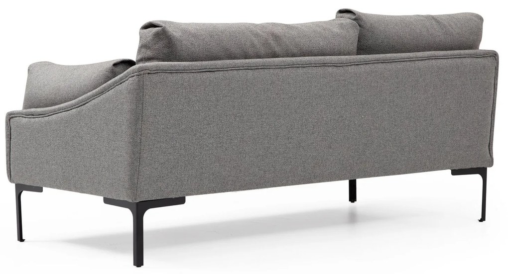 Sofá de Canto Leo Corner – Cinzento – 255 x 150 cm