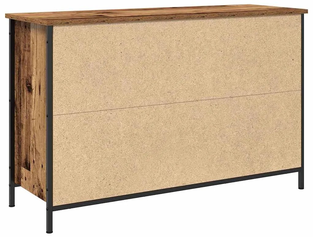 Aparador de TV vidaXL Caramelo Artesanal 101x35x65 cm em Madeira de En