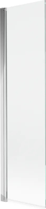 Mexen Mist painel de banho de 1 painel 50 x 150 cm, transparente, cromado - 8A9-050-001-01-00