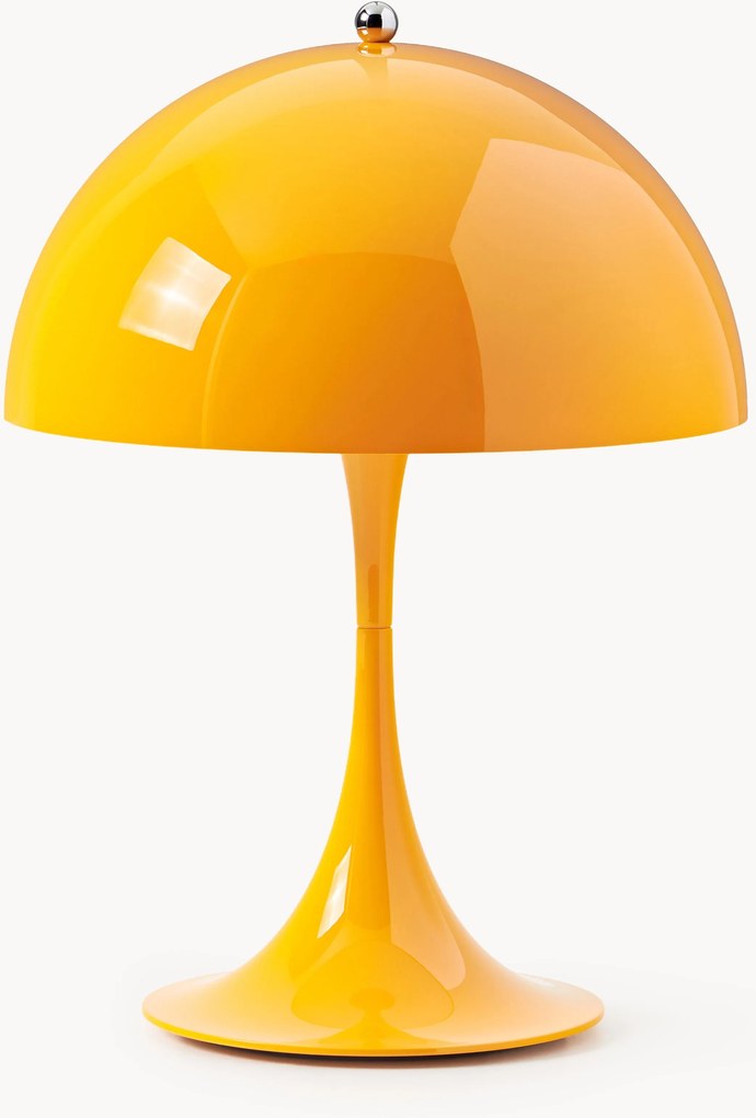 Candeeiro de mesa LED portátil e regulável Panthella 250, Design Verner Panton