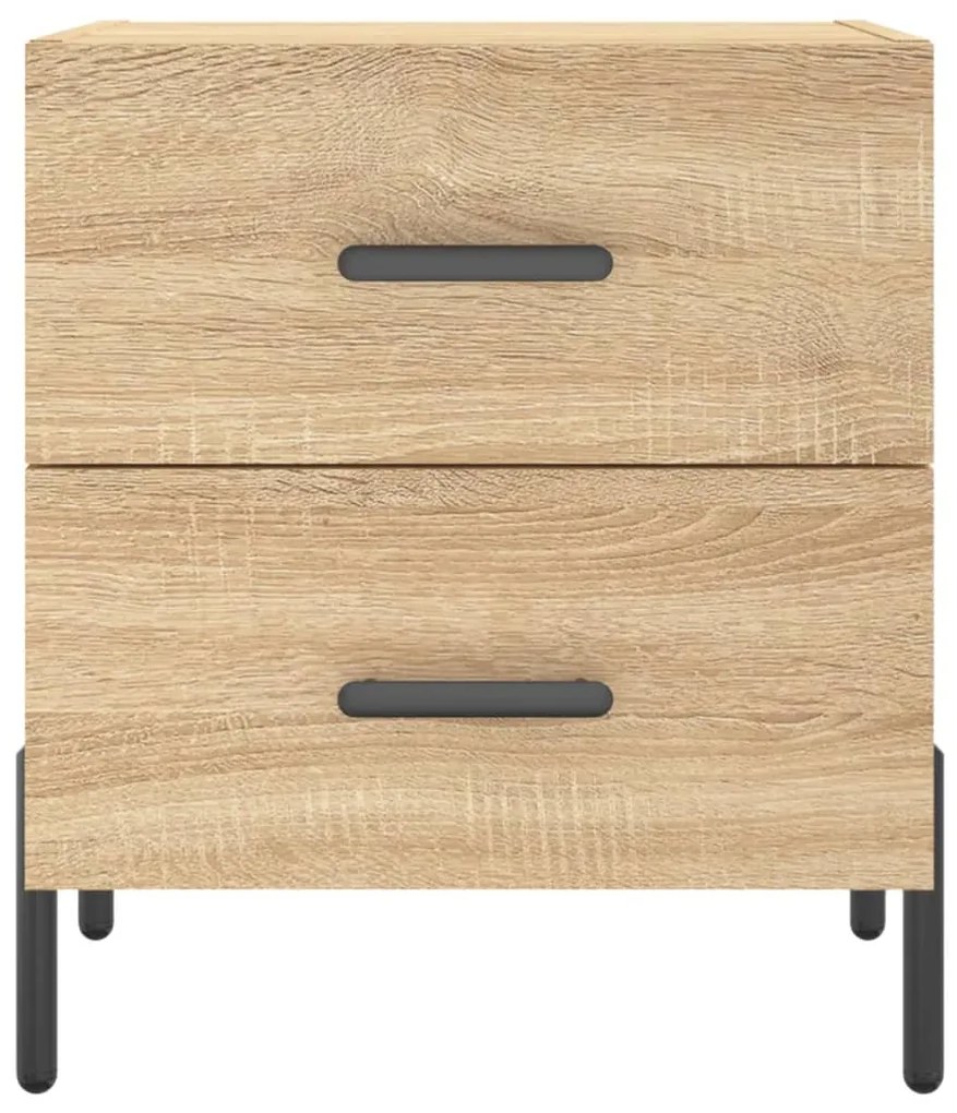 Mesa cabeceira 40x35x47,5 cm derivados madeira carvalho sonoma