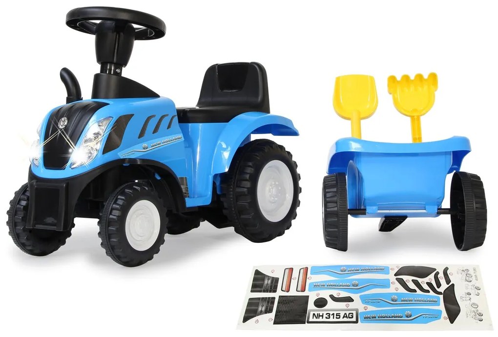 Andarilho Bebés Tractor New Holland T7 Azul