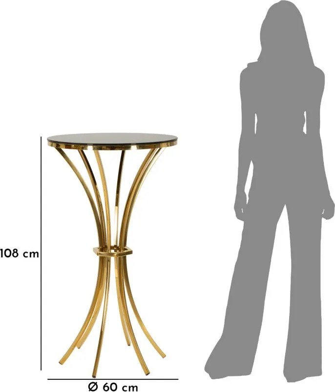 MESA DE BAR SHANTY Ø 60 X 108 CM