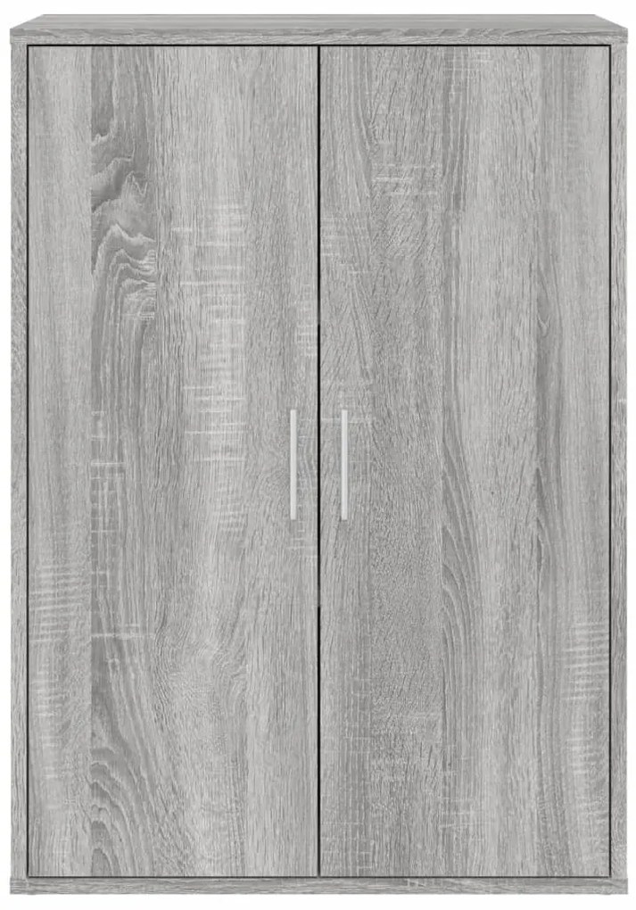 Aparador 60x31x84 cm derivados de madeira cinzento sonoma