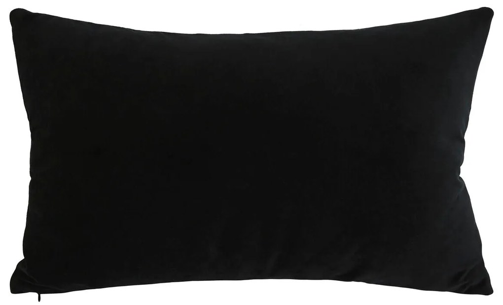 Almofada Home ESPRIT Preto Dourado 50 x 10 x 30 cm