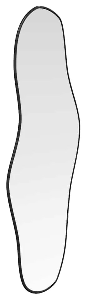 Espelho de parede 80x35 cm preto