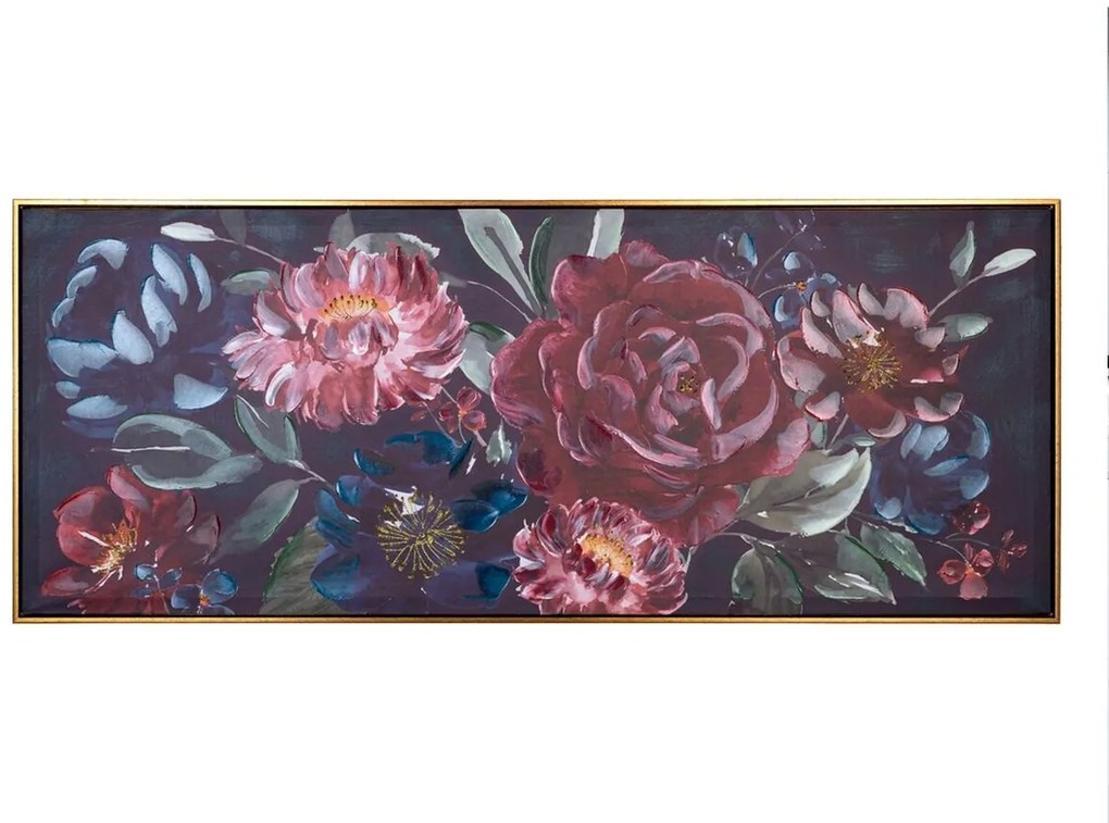 Pintura 135 X 3,5 X 55 cm Tela Bloemen