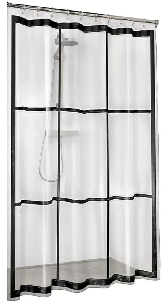 Sealskin Cortina de banho Brix transparente