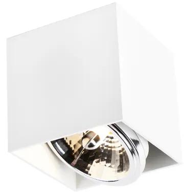 LED Projeto spot quadrado 1-branco claro - Caixa Design,Industrial,Moderno