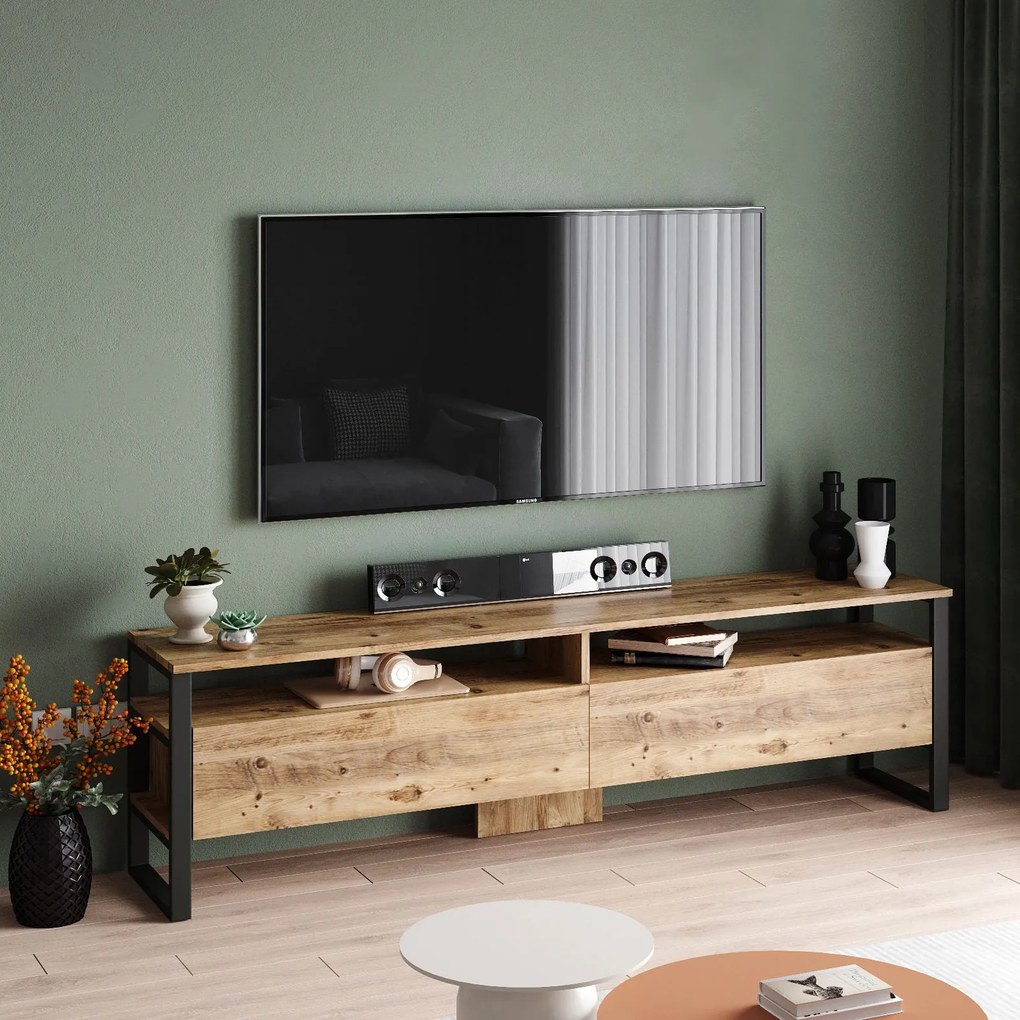 Unidade TV ML19 – Pinho Atlântico – 180x56x35,5 cm