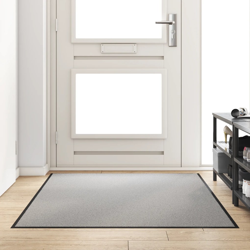 Capacho Retangular Cinzento 120x180 cm